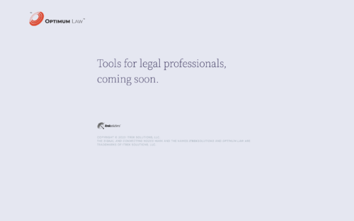 Optimum Law™ homepage